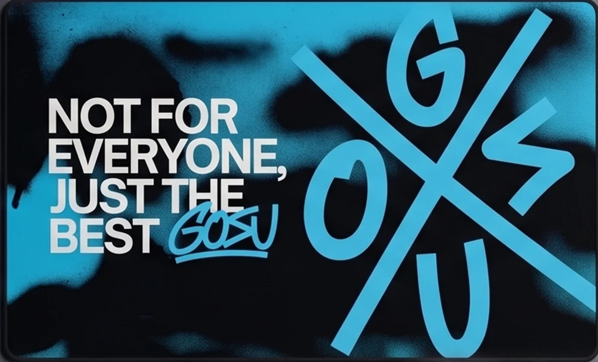 Playmat GOSU The Elite X blue